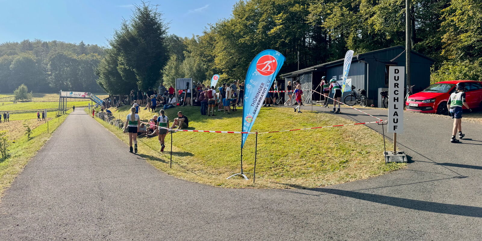 Biathlon-Trainingsanlage in Brotterode