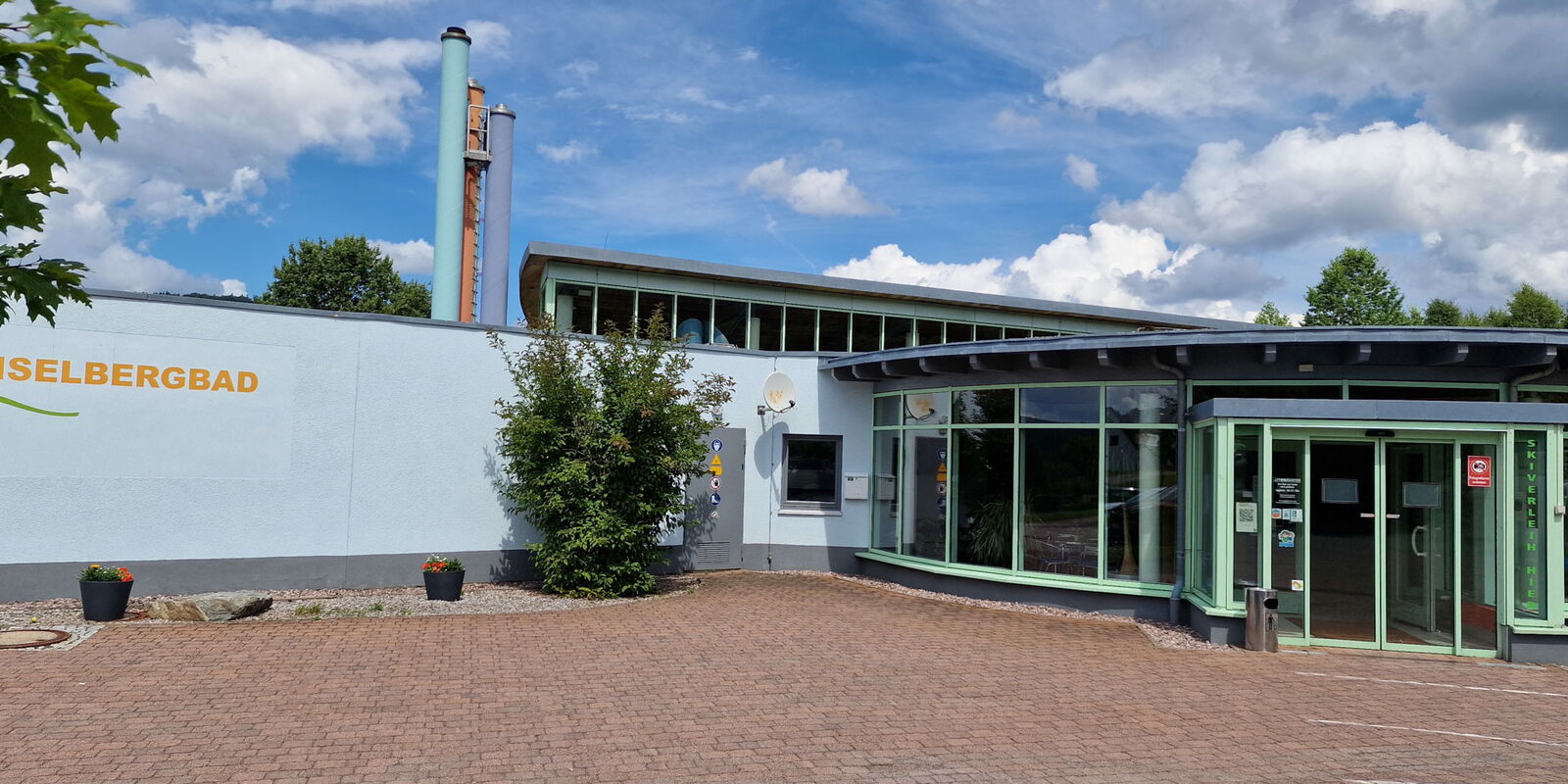 Inselbergbad Eingangsbereich