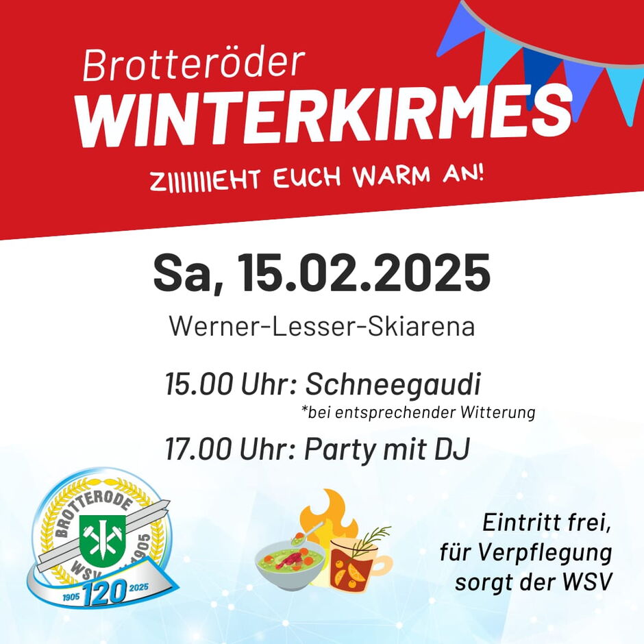 Plakat mit Informationen zum Fest
