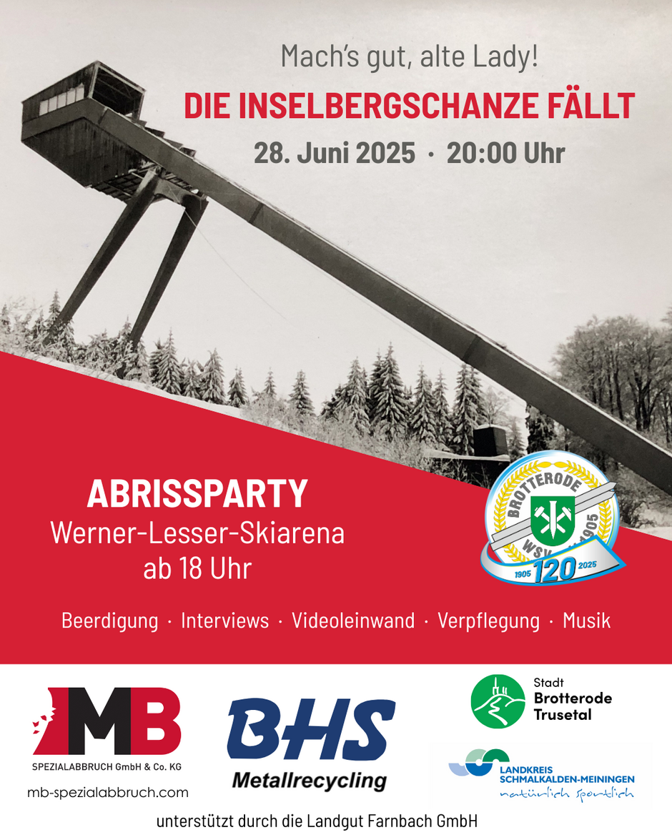Plakat mit Informationen zum Fest